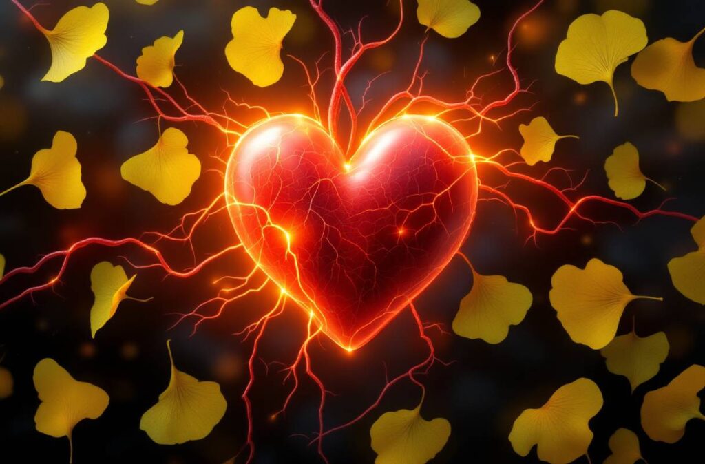 Circulation and Heart Health with Ginkgo Biloba Supplements