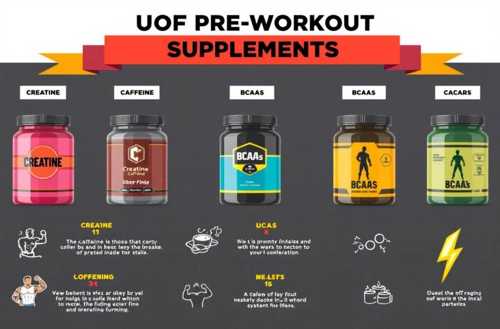 Types of Pre Workout Supplements