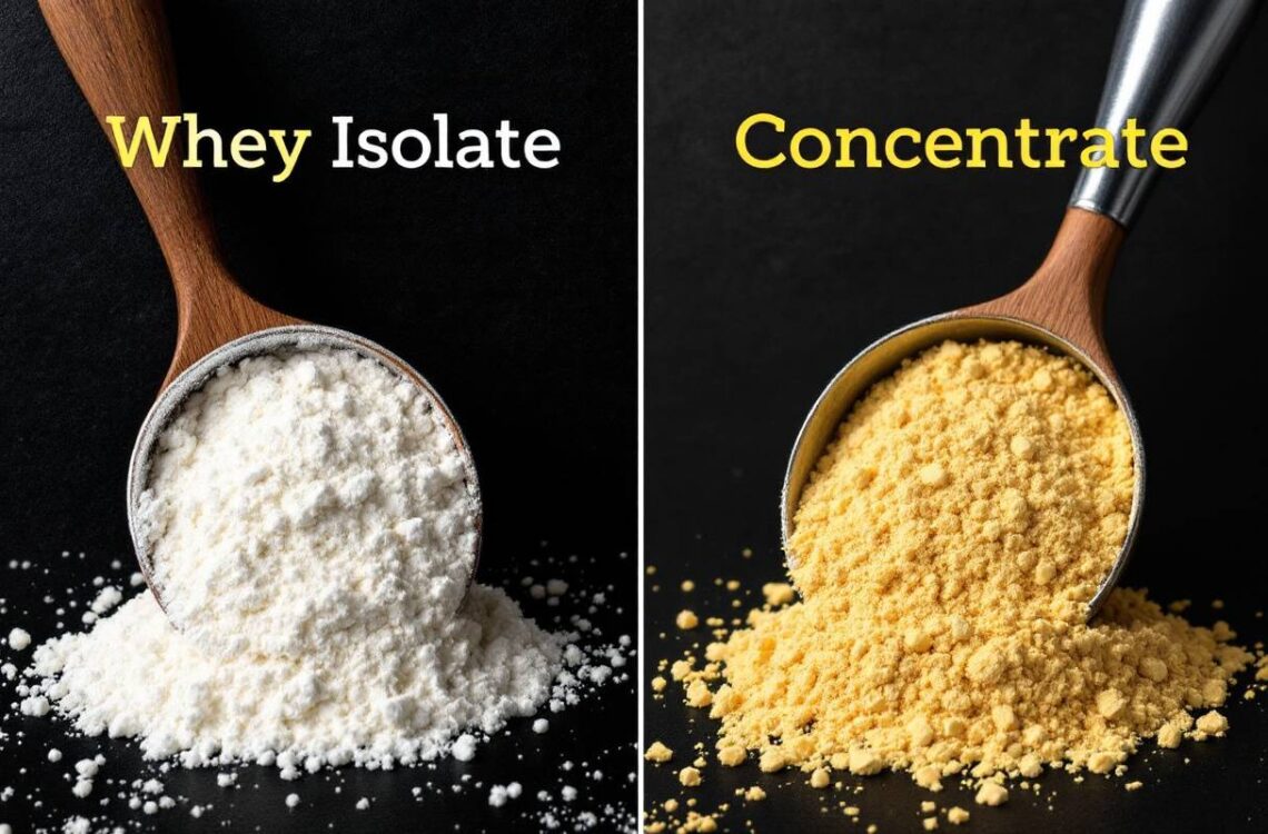 Whey Isolate vs Concentrate Unveiled